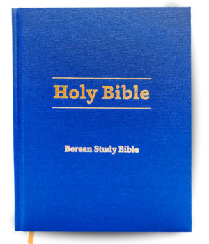 Bible Text Edition - Hard Cover - Blue Ribbon
