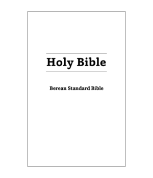 Berean Standard Bible - Book Block