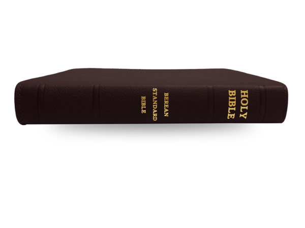Holy Bible, Berean Standard Bible. Bonded Leather – Burgundy Calf Grain.