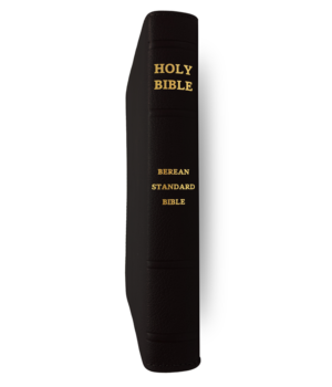 Holy Bible, Berean Standard Bible. Bonded Leather – Black Calf Grain.