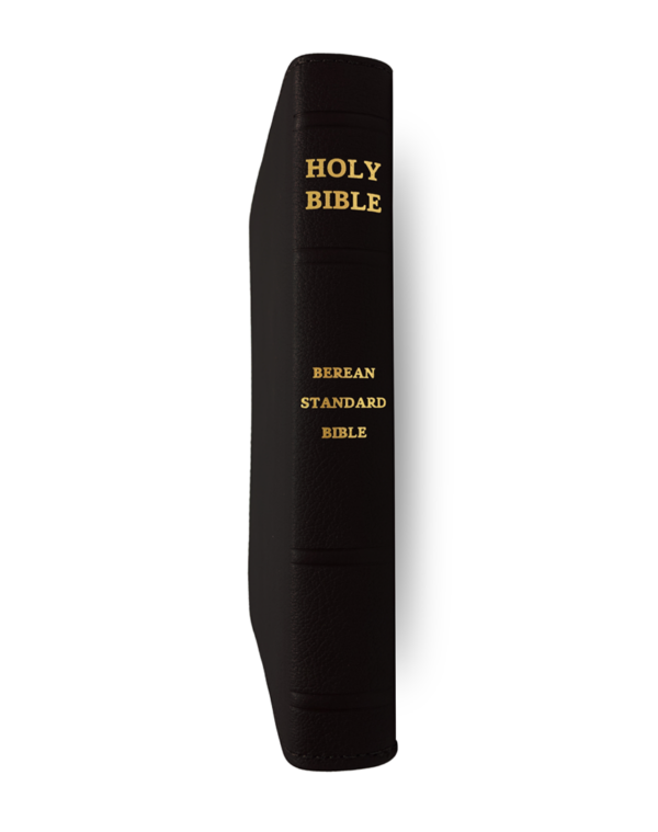 Holy Bible, Berean Standard Bible. Bonded Leather – Black Calf Grain.