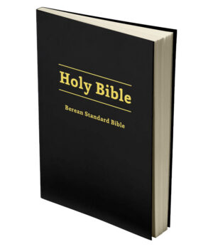 Holy Bible, Berean Standard Bible. – Black