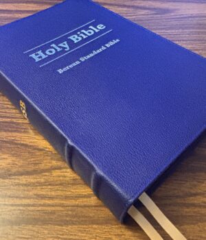 **Coming Soon** Holy Bible, Berean Standard Bible. Genuine Leather – Dark Blue