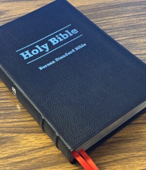 **Coming Soon** Holy Bible, Berean Standard Bible. Genuine Leather – Black