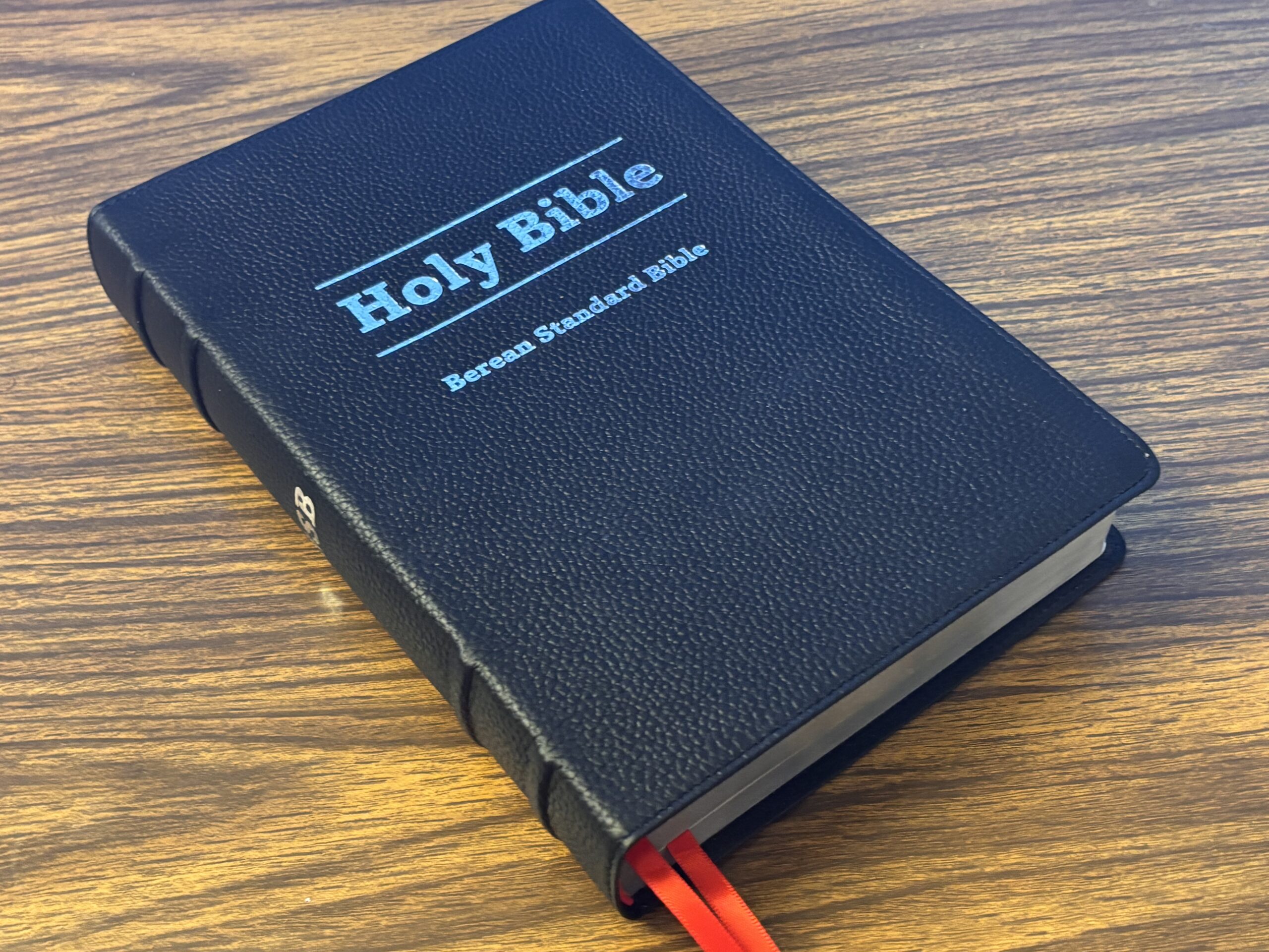 Holy Bible, Berean Standard Bible. – Cobalt Blue